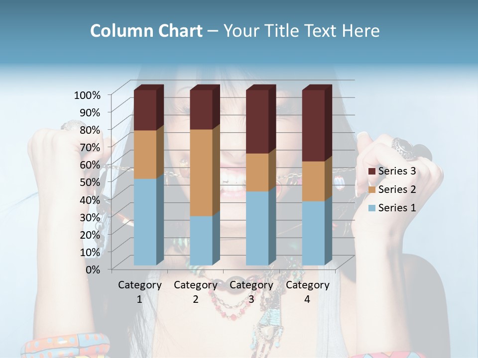 Bracelet Shape Face PowerPoint Template