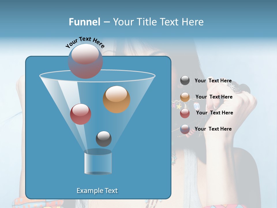 Bracelet Shape Face PowerPoint Template