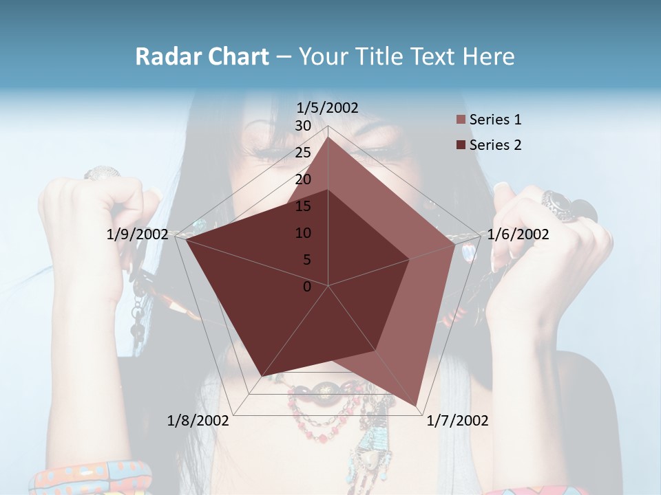 Bracelet Shape Face PowerPoint Template