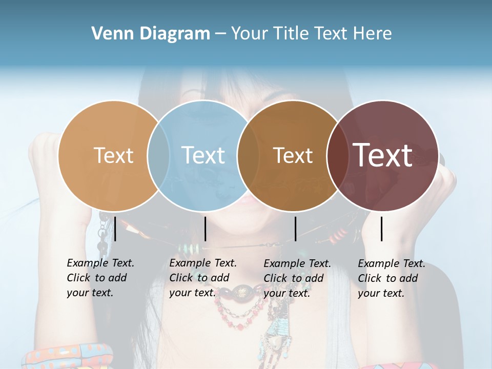 Bracelet Shape Face PowerPoint Template