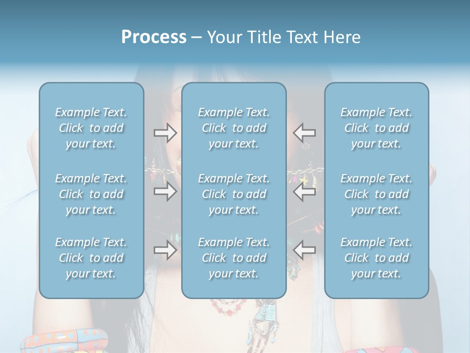 Bracelet Shape Face PowerPoint Template