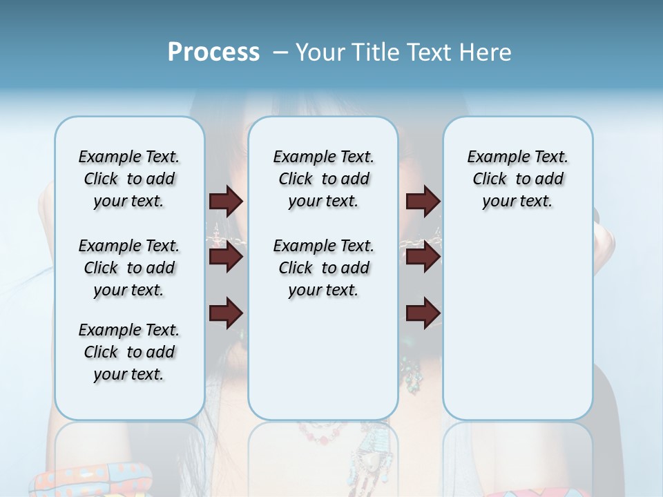 Bracelet Shape Face PowerPoint Template