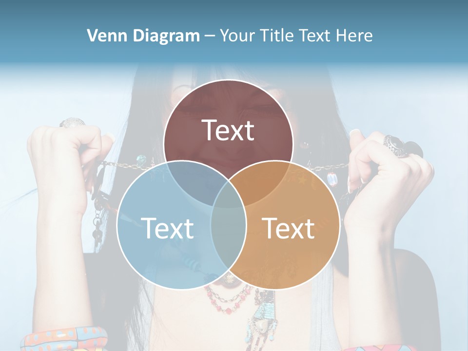 Bracelet Shape Face PowerPoint Template