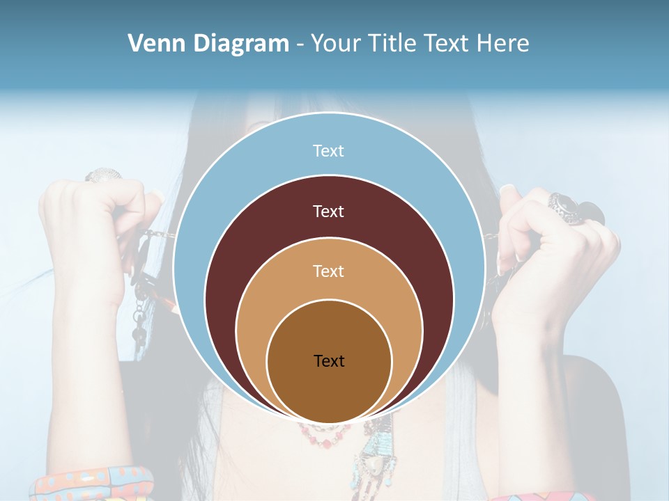 Bracelet Shape Face PowerPoint Template