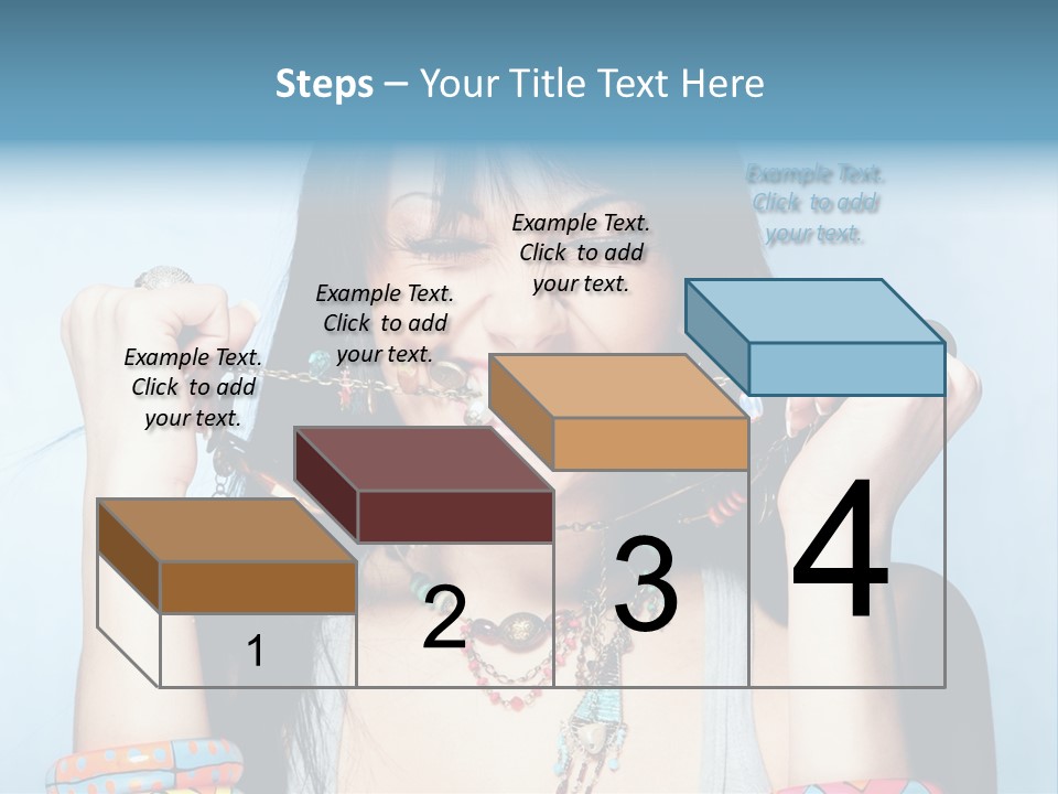 Bracelet Shape Face PowerPoint Template