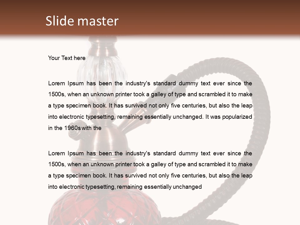 Background Narcotic Tube PowerPoint Template