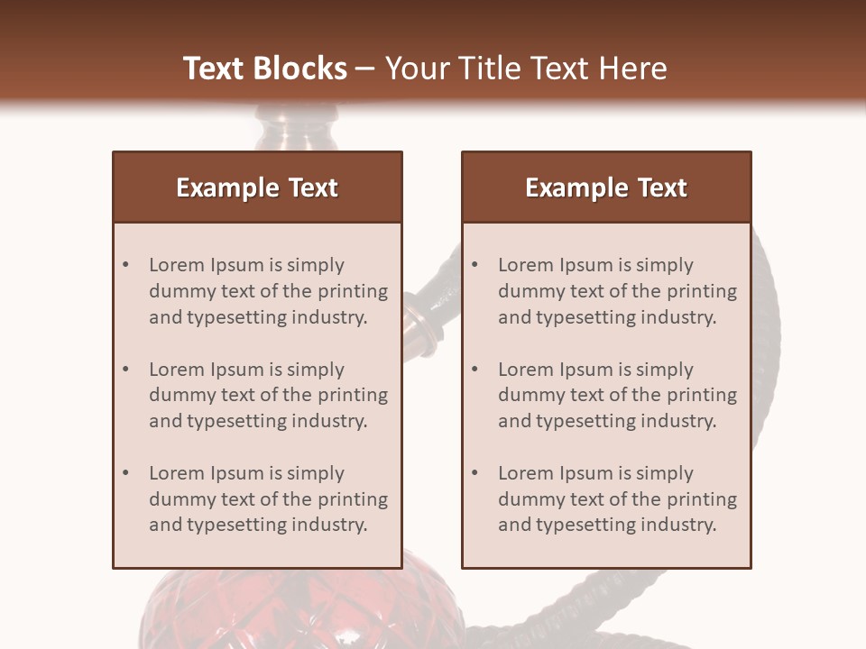 Background Narcotic Tube PowerPoint Template