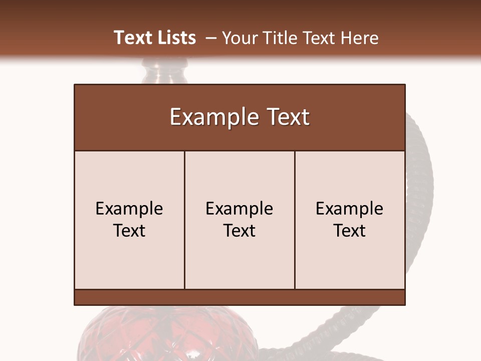 Background Narcotic Tube PowerPoint Template