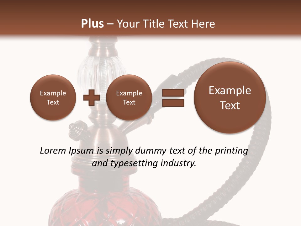 Background Narcotic Tube PowerPoint Template