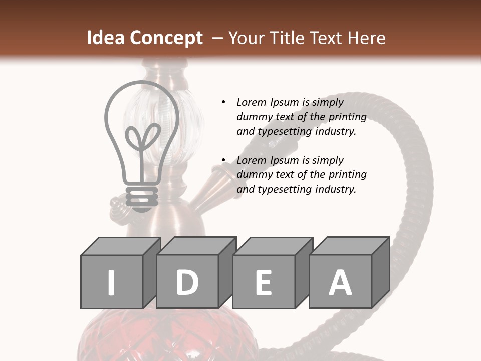 Background Narcotic Tube PowerPoint Template