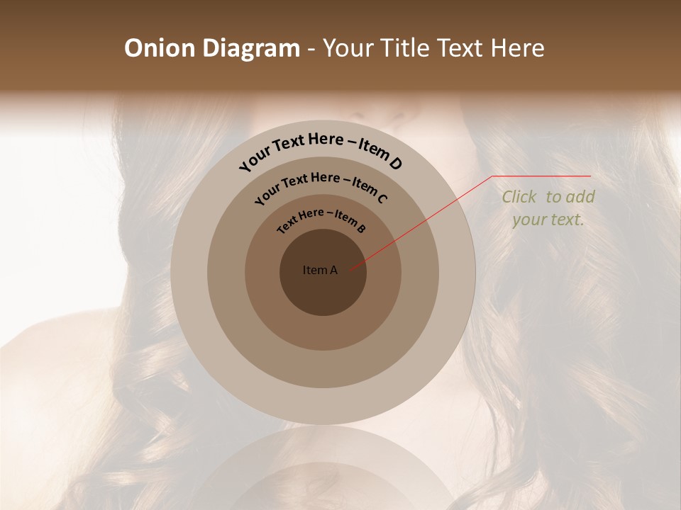 Adult Freshness Woman PowerPoint Template