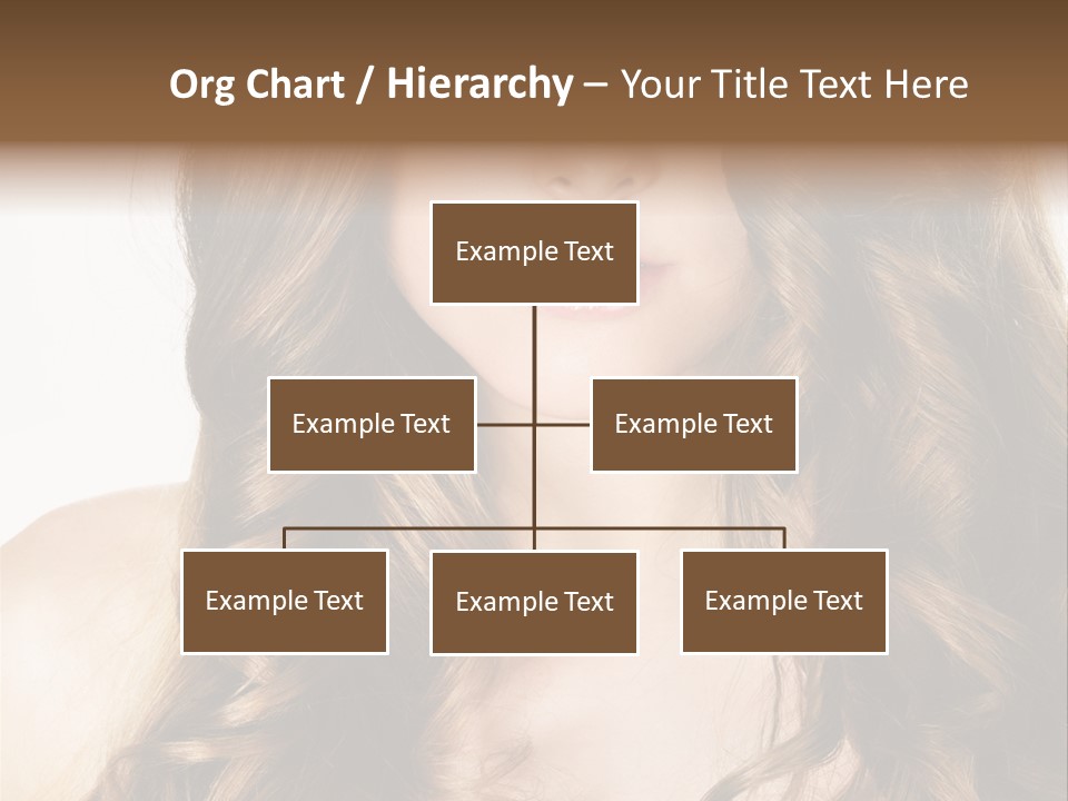 Adult Freshness Woman PowerPoint Template