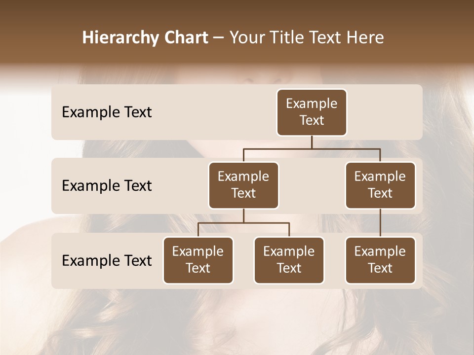 Adult Freshness Woman PowerPoint Template