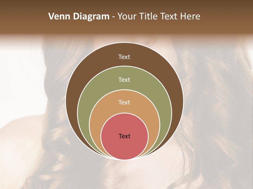 Adult Freshness Woman PowerPoint Template