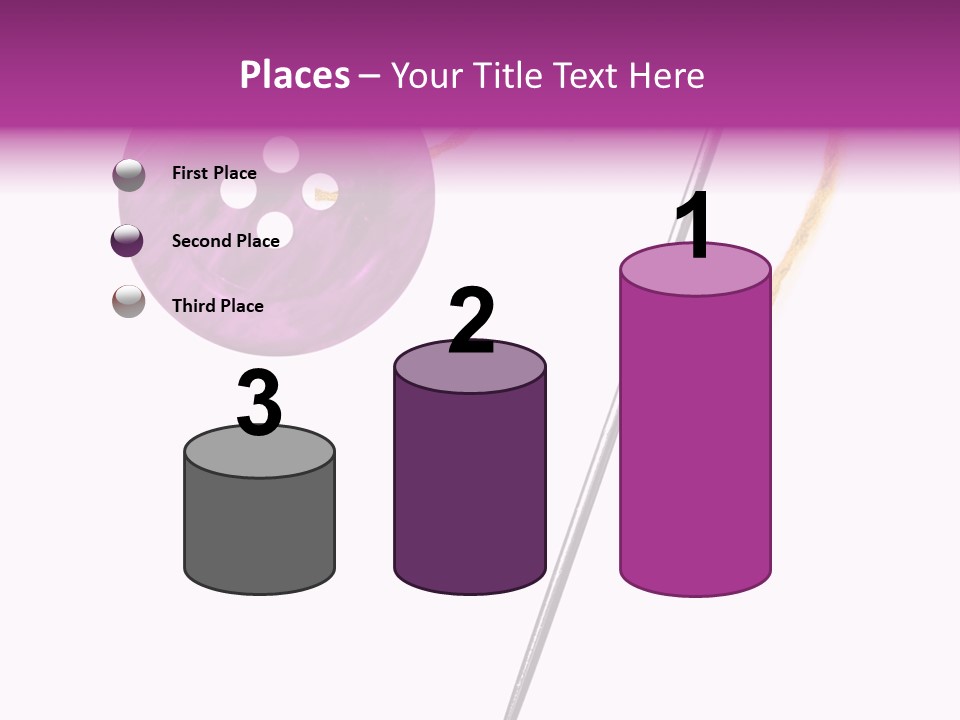 Cutout Button Symbol PowerPoint Template