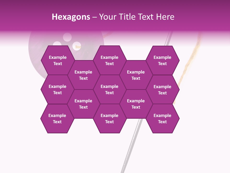 Cutout Button Symbol PowerPoint Template