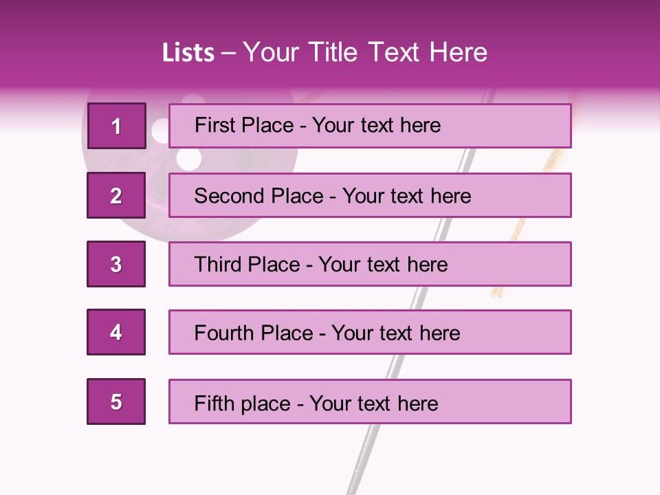 Cutout Button Symbol PowerPoint Template