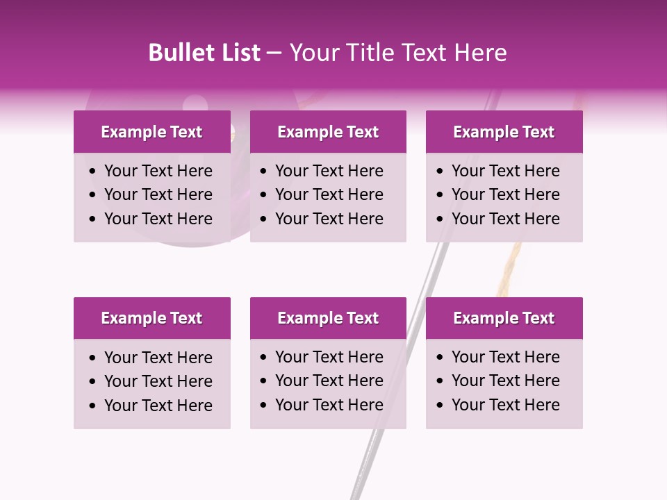 Cutout Button Symbol PowerPoint Template