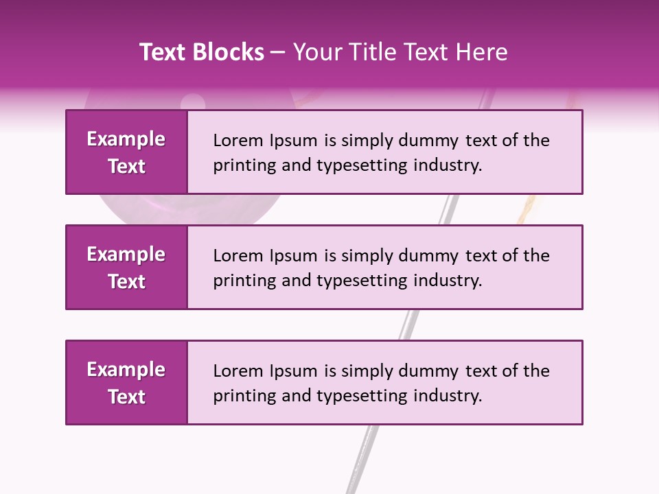 Cutout Button Symbol PowerPoint Template