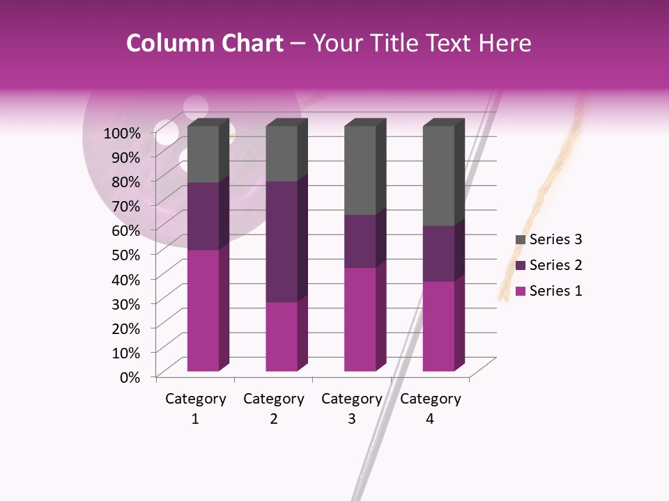 Cutout Button Symbol PowerPoint Template