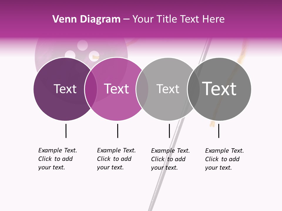 Cutout Button Symbol PowerPoint Template