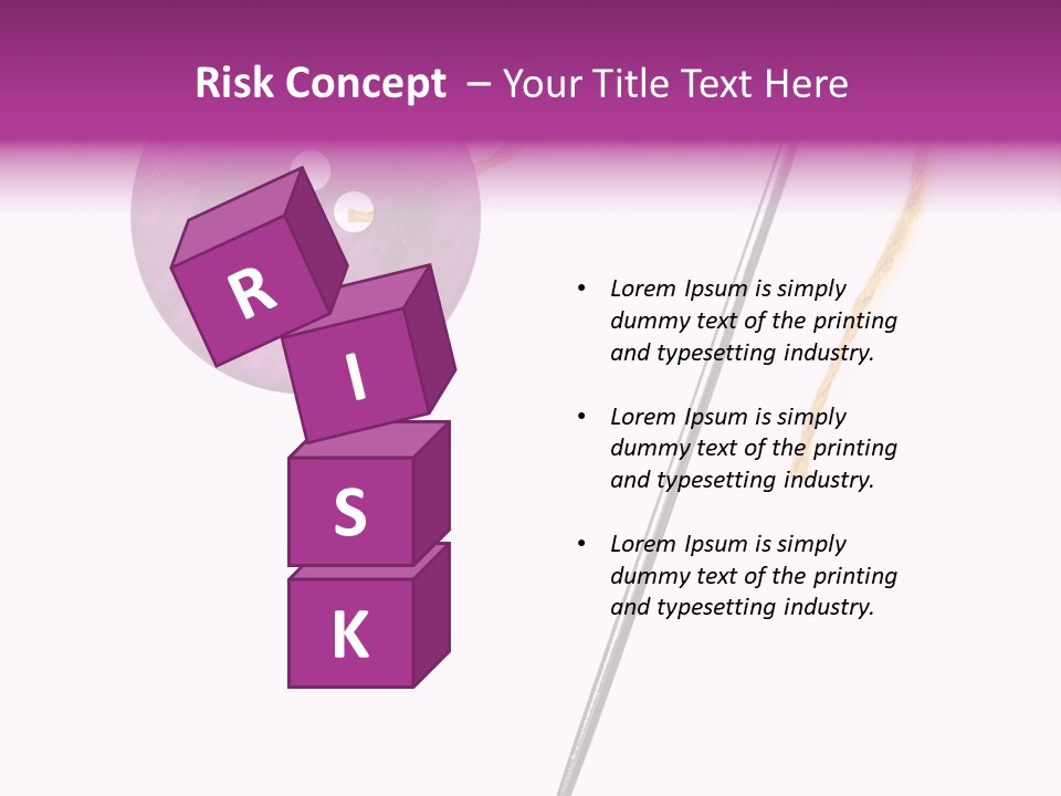 Cutout Button Symbol PowerPoint Template