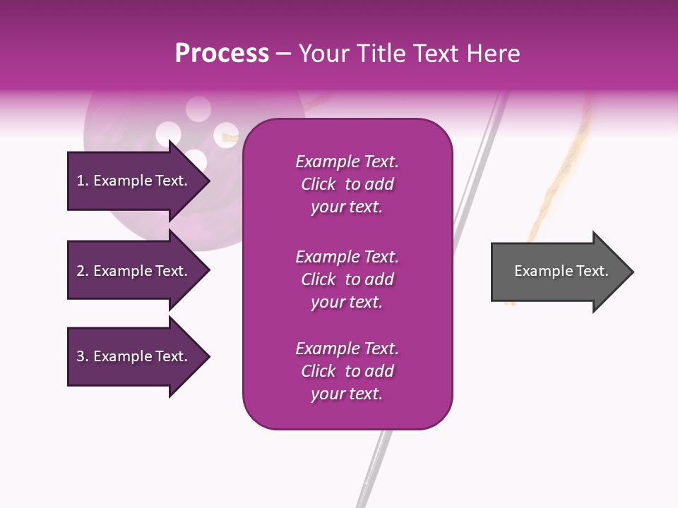 Cutout Button Symbol PowerPoint Template
