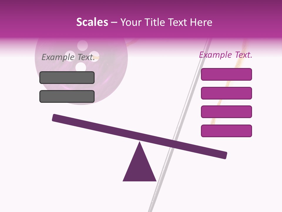 Cutout Button Symbol PowerPoint Template