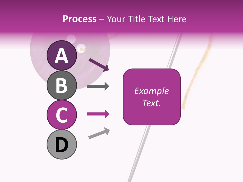 Cutout Button Symbol PowerPoint Template