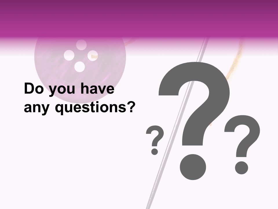 Cutout Button Symbol PowerPoint Template