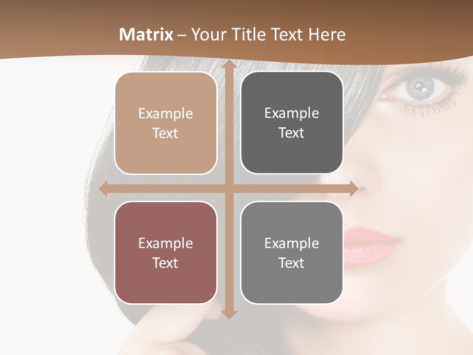 Elegant Female Lips PowerPoint Template