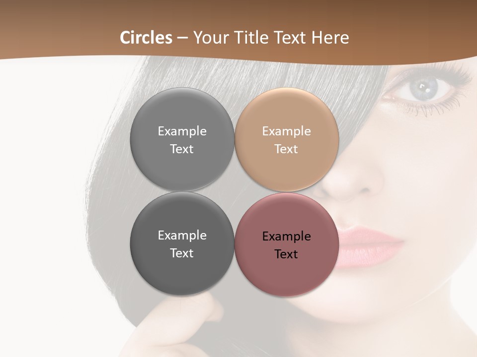 Elegant Female Lips PowerPoint Template
