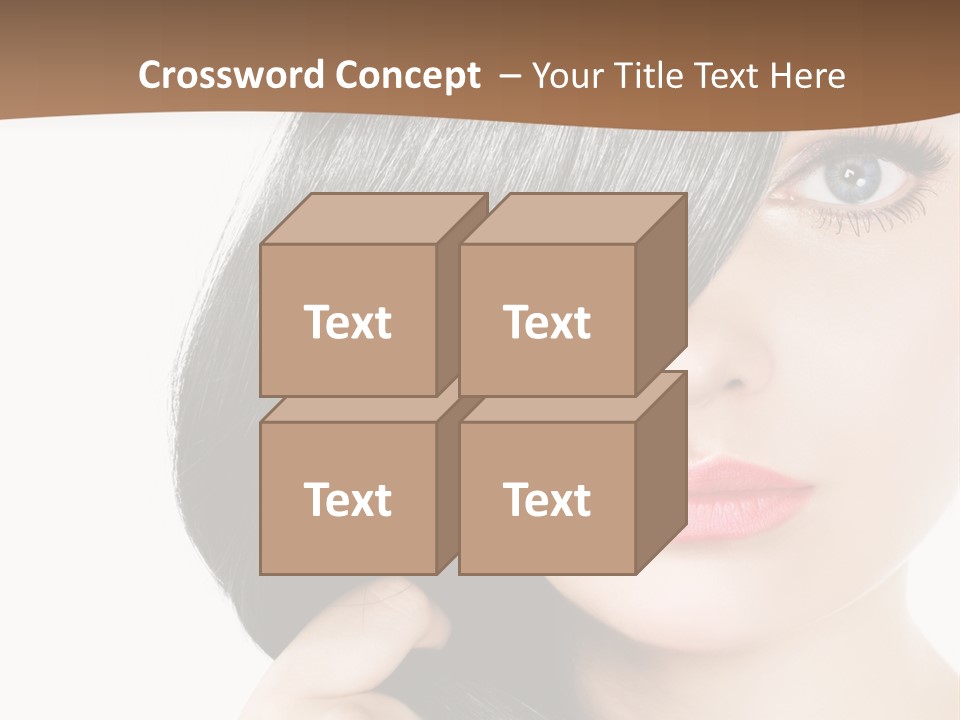 Elegant Female Lips PowerPoint Template