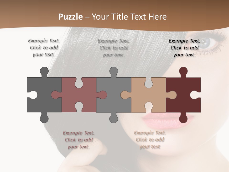 Elegant Female Lips PowerPoint Template