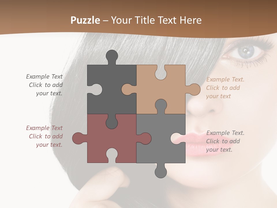 Elegant Female Lips PowerPoint Template