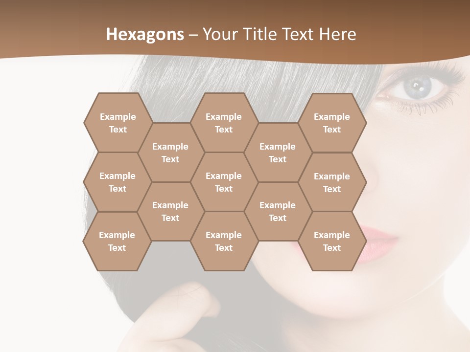 Elegant Female Lips PowerPoint Template