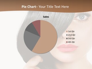 Elegant Female Lips PowerPoint Template