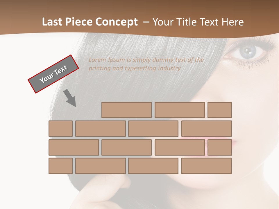Elegant Female Lips PowerPoint Template