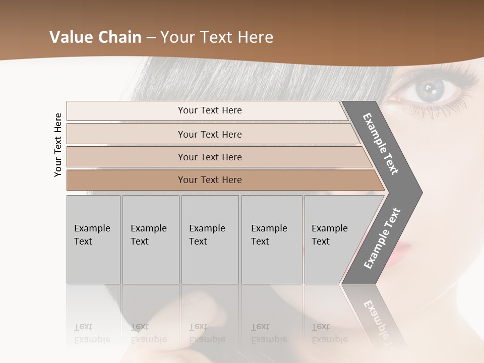 Elegant Female Lips PowerPoint Template