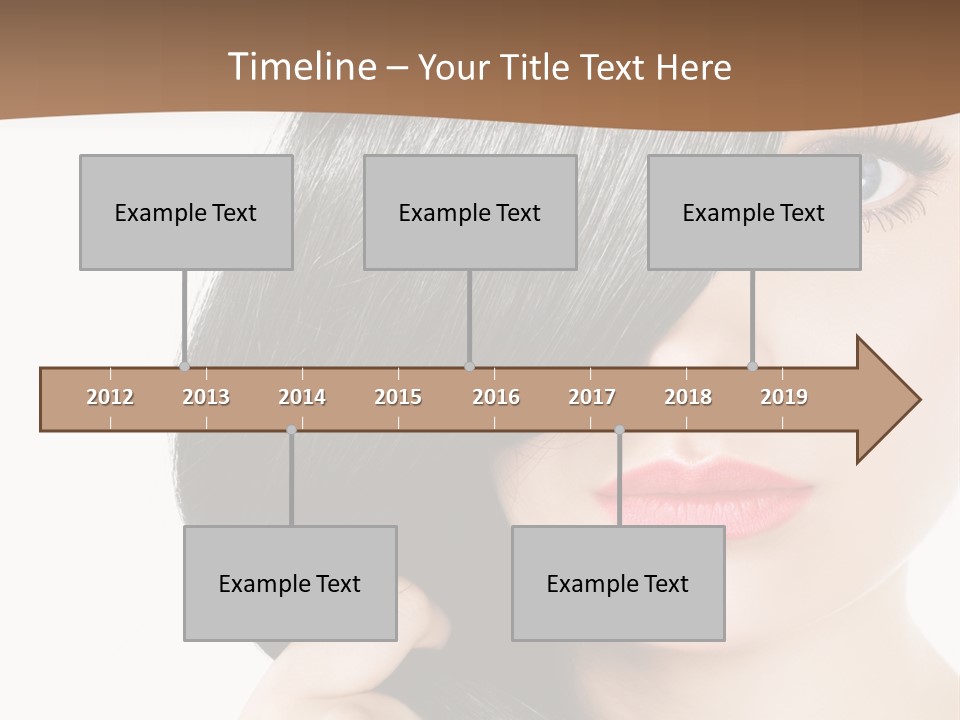 Elegant Female Lips PowerPoint Template