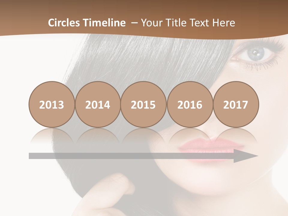 Elegant Female Lips PowerPoint Template