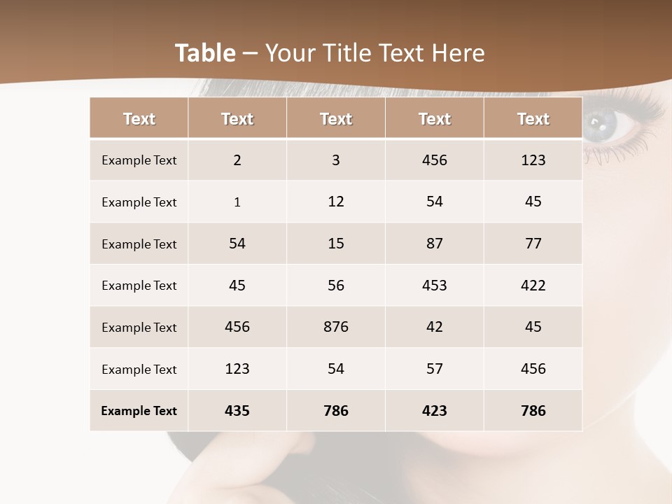 Elegant Female Lips PowerPoint Template