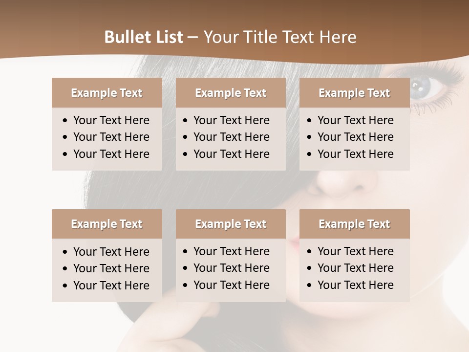 Elegant Female Lips PowerPoint Template