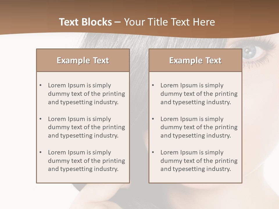 Elegant Female Lips PowerPoint Template