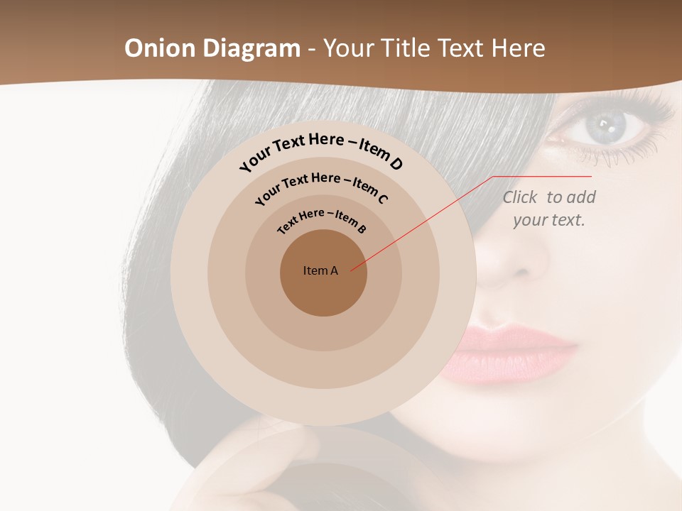 Elegant Female Lips PowerPoint Template