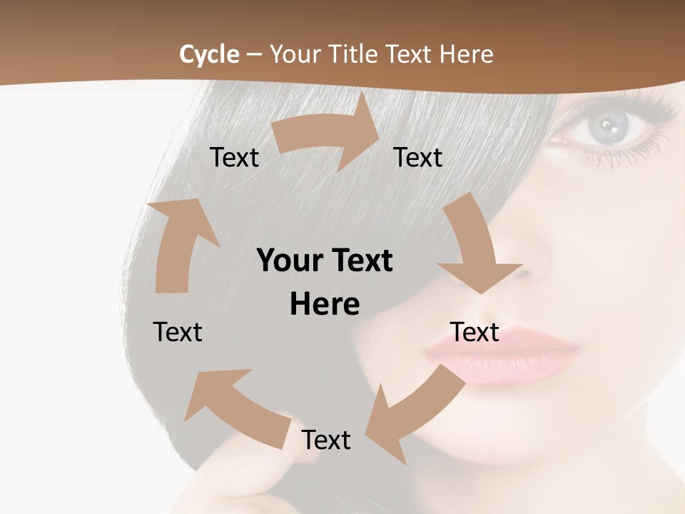 Elegant Female Lips PowerPoint Template