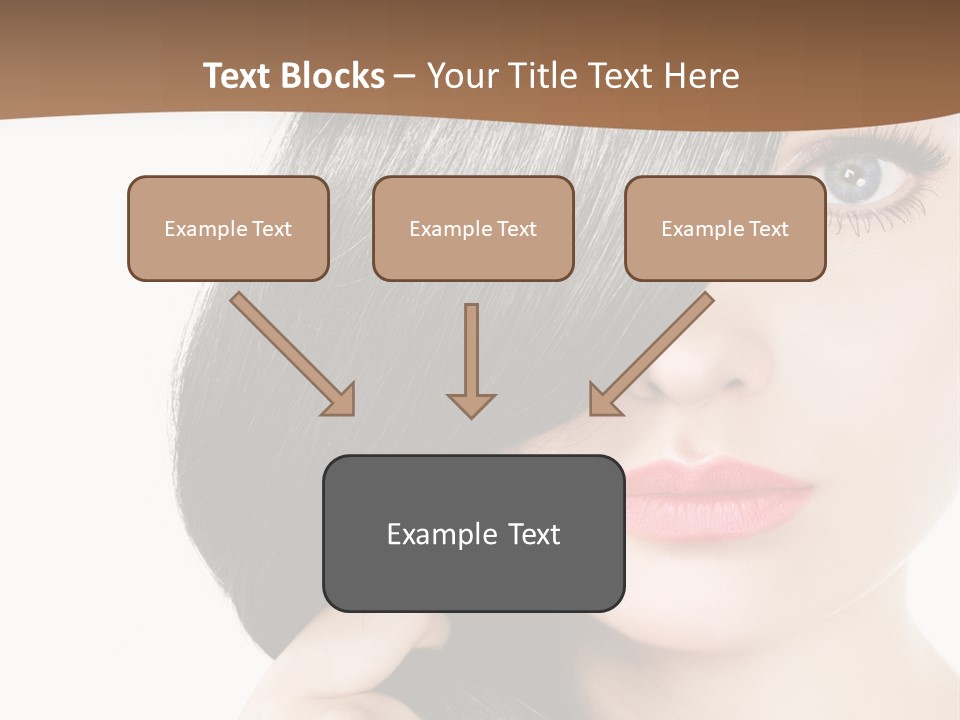 Elegant Female Lips PowerPoint Template