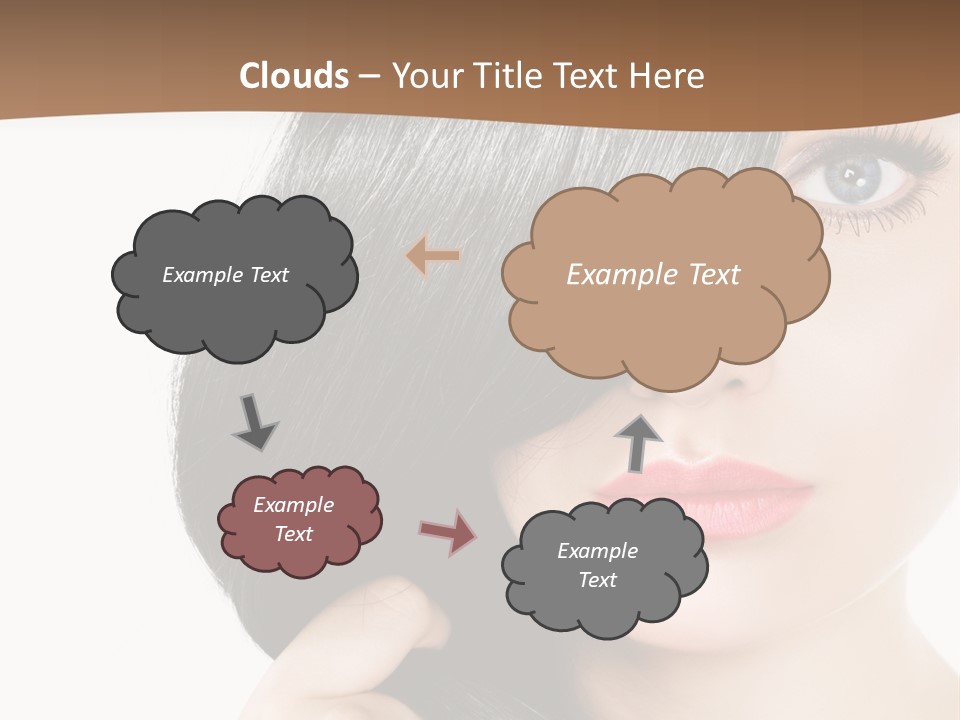 Elegant Female Lips PowerPoint Template
