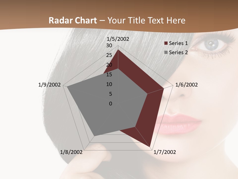 Elegant Female Lips PowerPoint Template