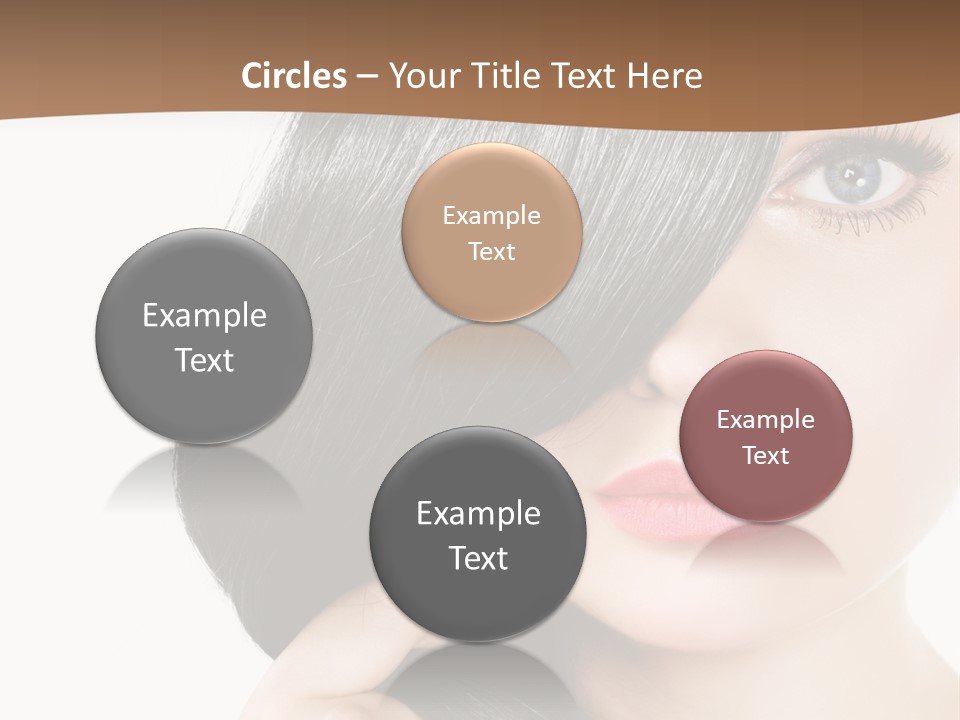Elegant Female Lips PowerPoint Template
